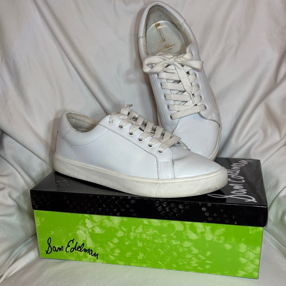 Sam Edelman Classic White Women’s Ethyl Sneakers 9.5